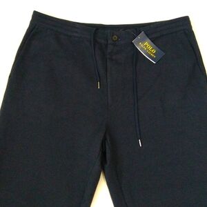 Polo Ralph Lauren cobble Hill men's casual aviator navy mesh joggers pant size L